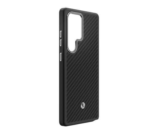 SAMSUNG Enzo Aramid Case do Galaxy S25 Ultra Black Silver GP-FPS938PGABW - 1310716 - zdjęcie 2